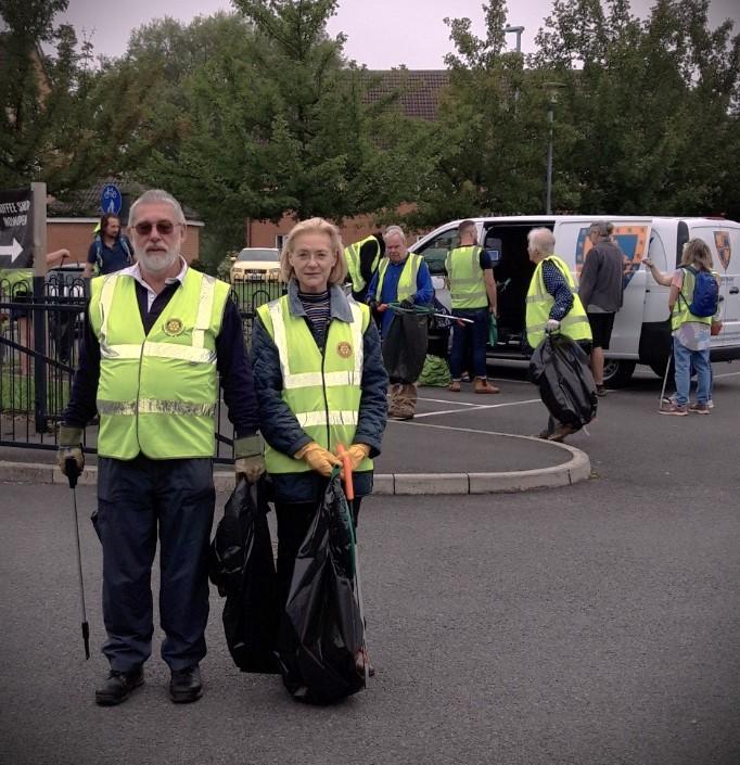 Litter Pick 2nd September 2023 Rotary District